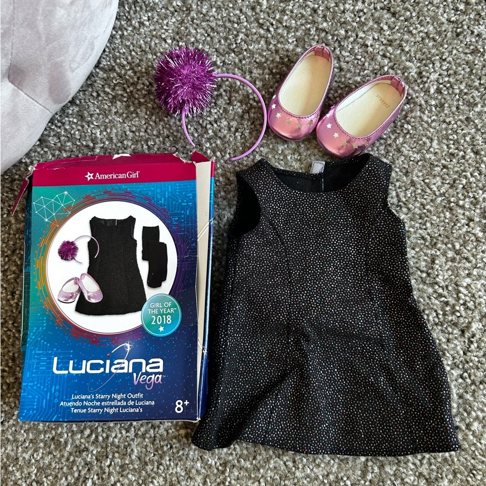 American Girl Luciana’s Starry Night Outfit
